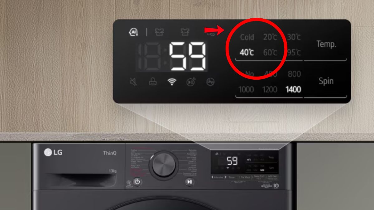 Nguyên nhân máy giặt LG bị khóa cửa