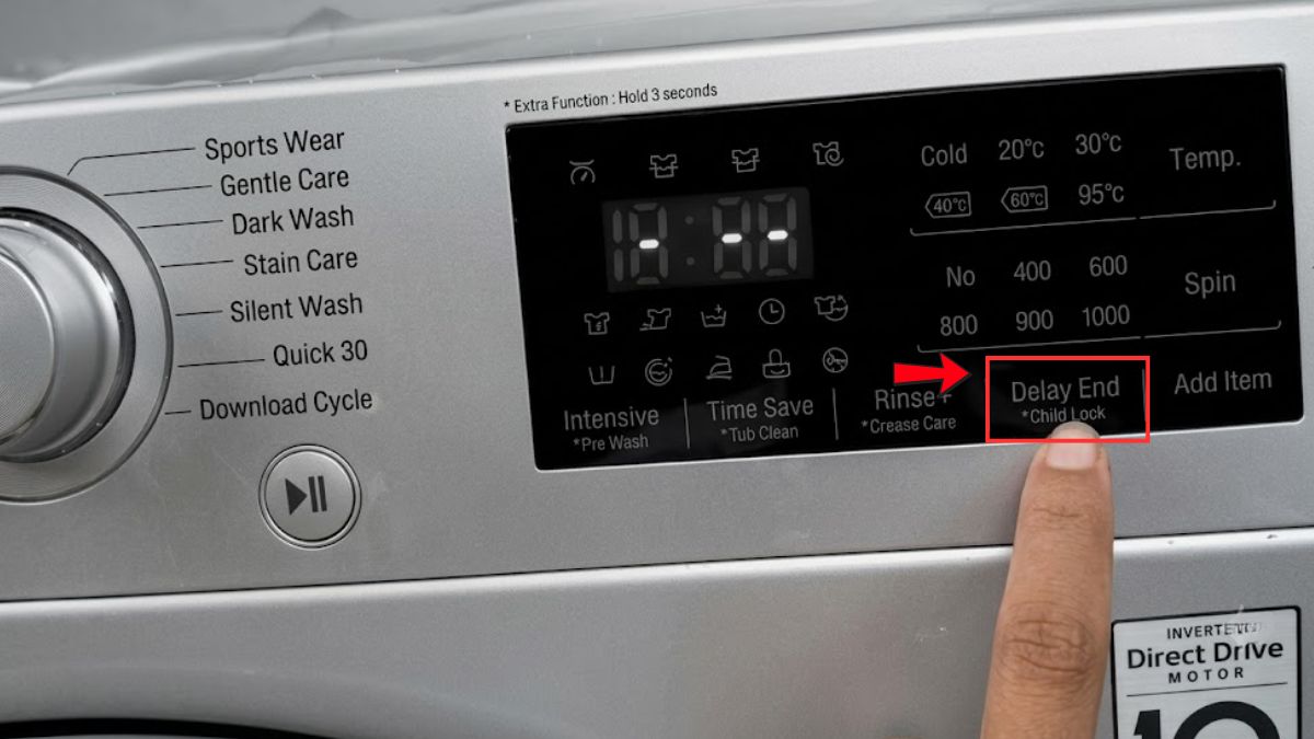 Cách mở máy giặt LG khi bị khóa theo từng tình trạng