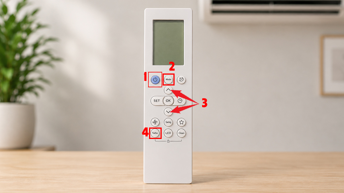 Hướng dẫn cách mở máy lạnh Funiki