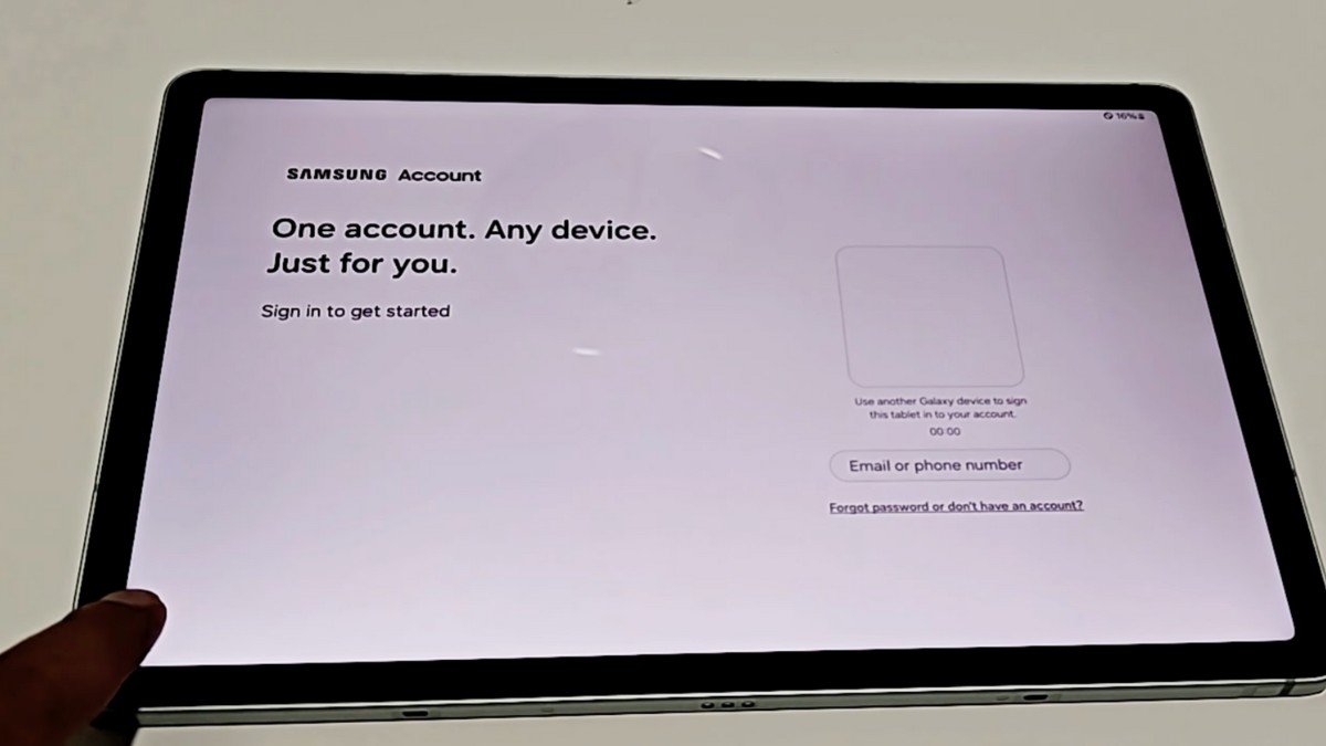 Cách Reset máy tính bảng Samsung khi quên mật khẩu