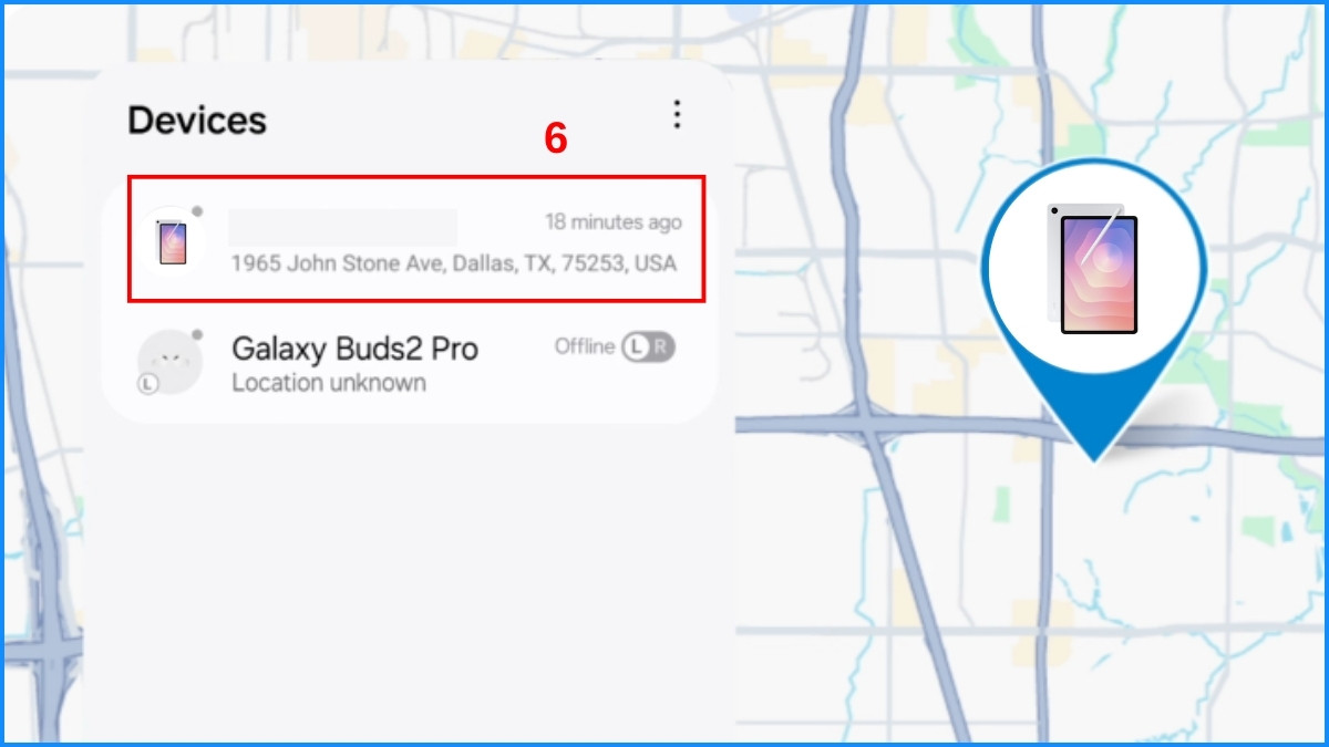 Reset máy tính bảng Samsung bằng Find My Mobile
