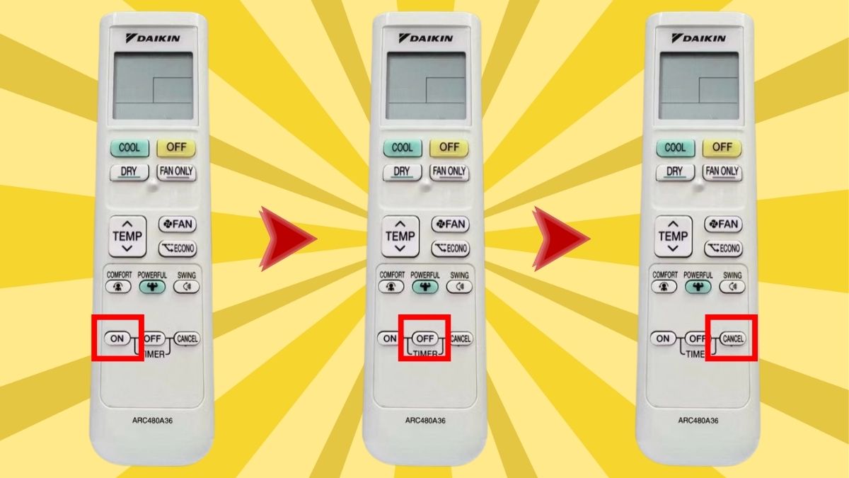 Cách sử dụng remote máy lạnh Daikin đời mới