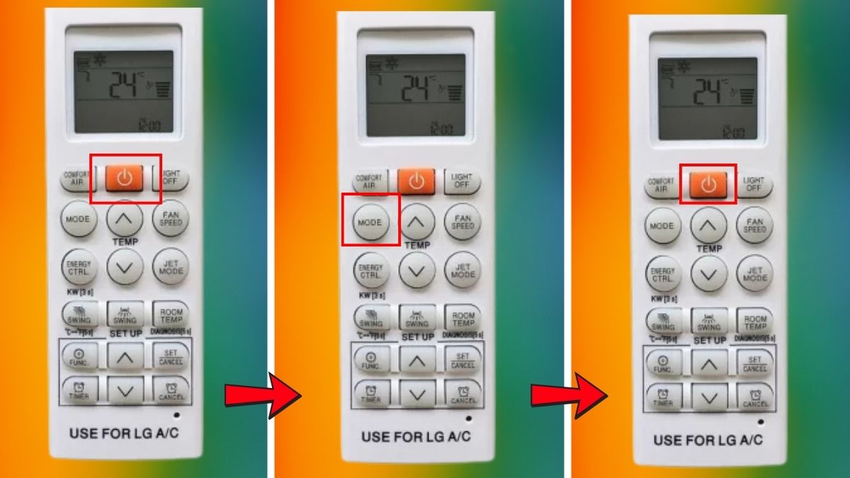 Cách sử dụng remote máy lạnh LG cơ bản