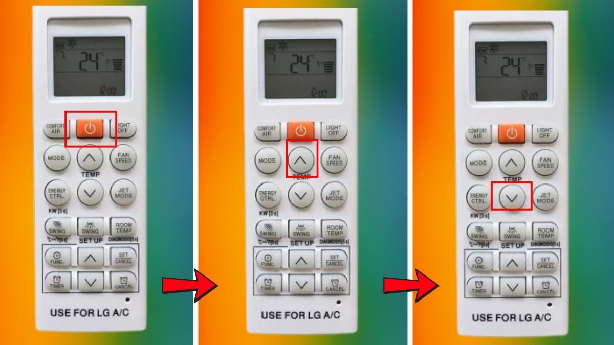 Cách sử dụng remote máy lạnh LG cơ bản