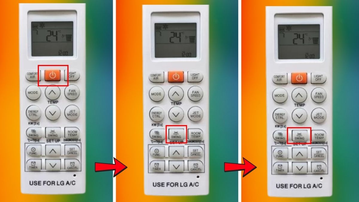 Cách sử dụng remote máy lạnh LG cơ bản