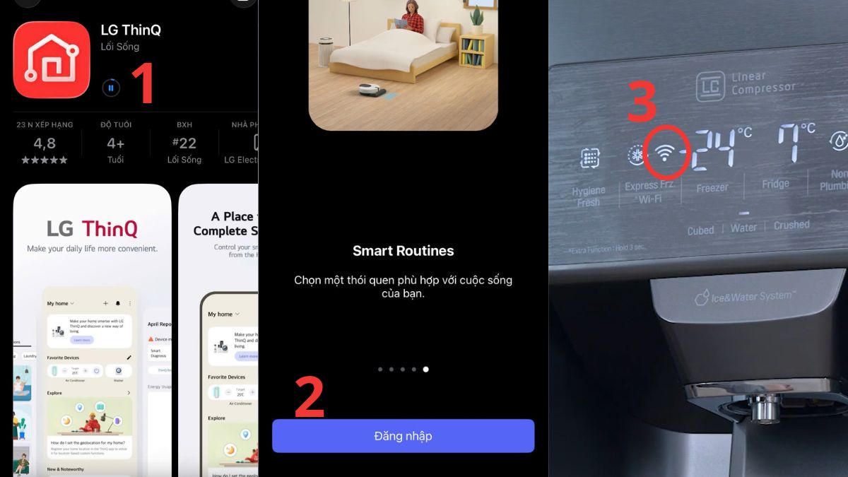 Cách kết nối và sử dụng LG ThinQ