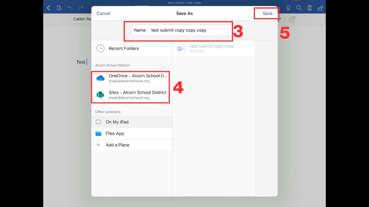 Cách sử dụng Word trên máy tính bảng: Cách lưu, mở và quản lý file