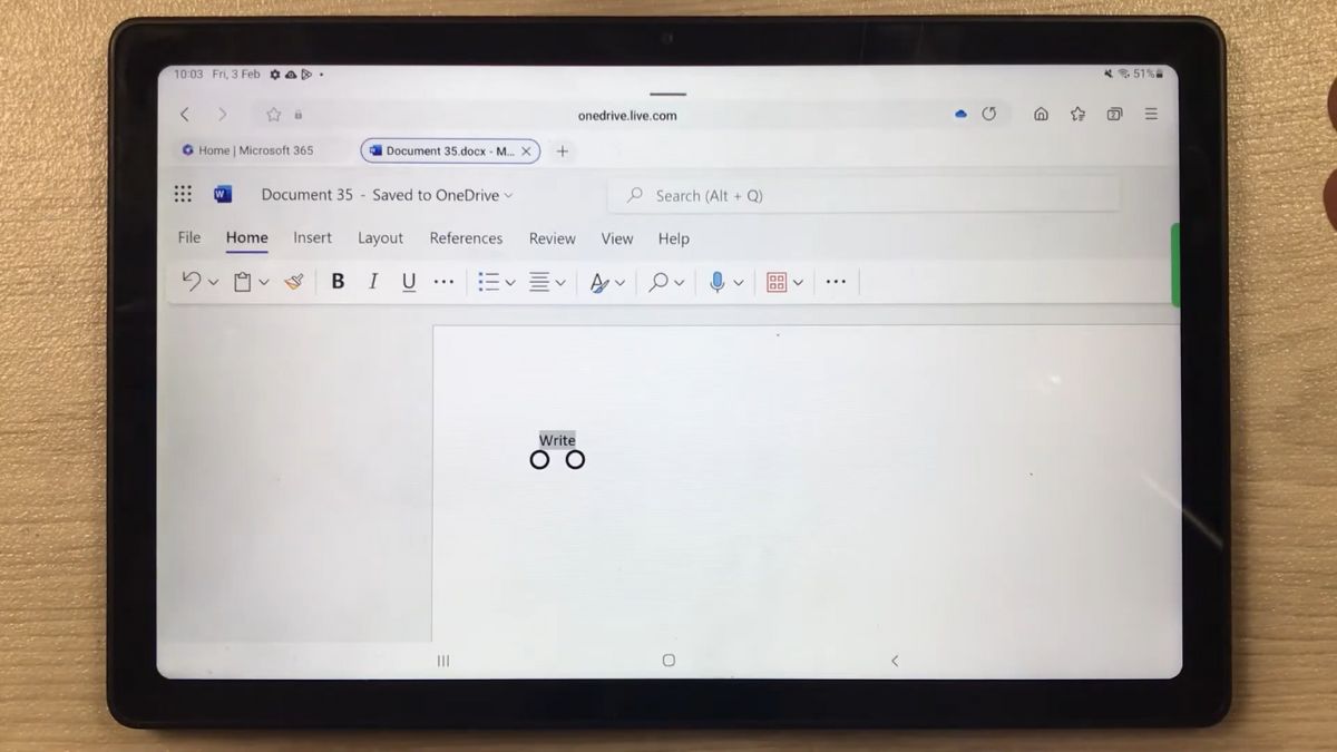 Cách tải Word trên máy tính bảng Android