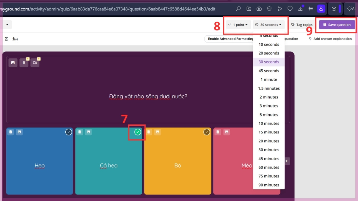 Cách tạo quiz thủ công trên WaygroundCách tạo quiz thủ công trên Wayground