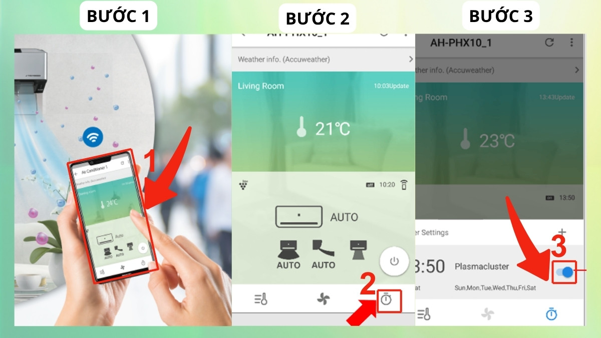 Cách tắt hẹn giờ máy lạnh Sharp khi bị mất remote