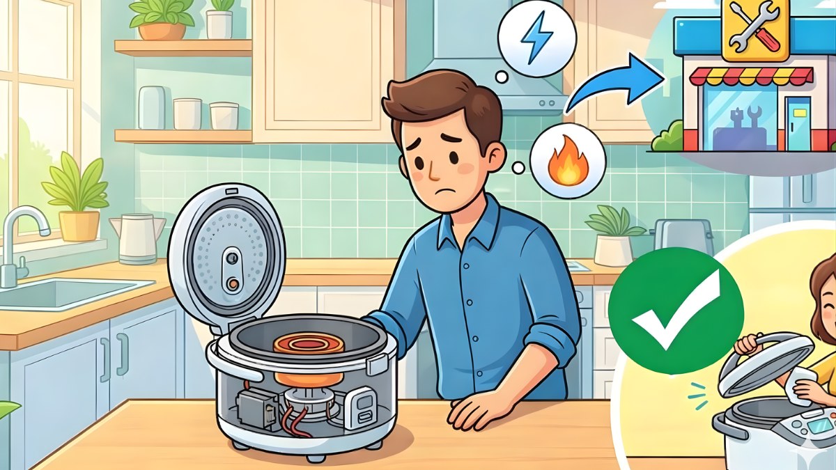 Những bộ phận không nên tự tháo tại nhà