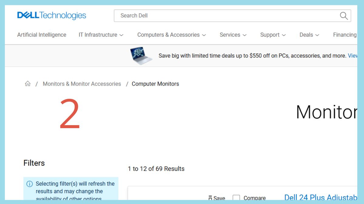 Xem màn hình máy tính bao nhiêu inch bằng mã model bước 2