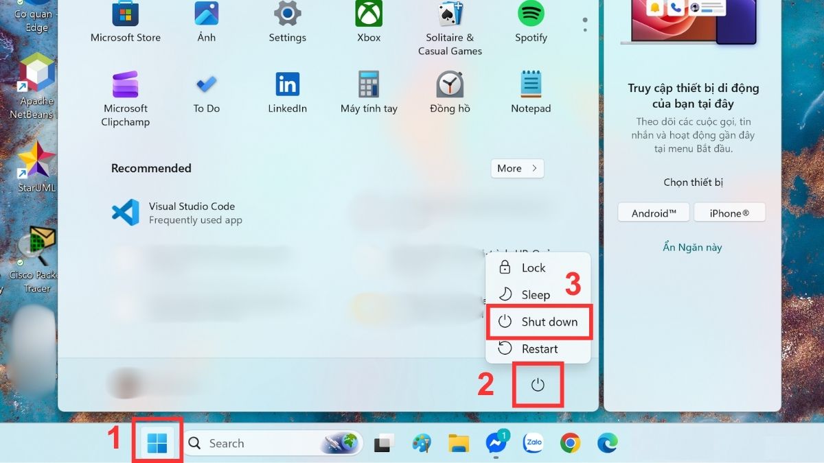 Cách vào BIOS MSI trên laptop Bước 1