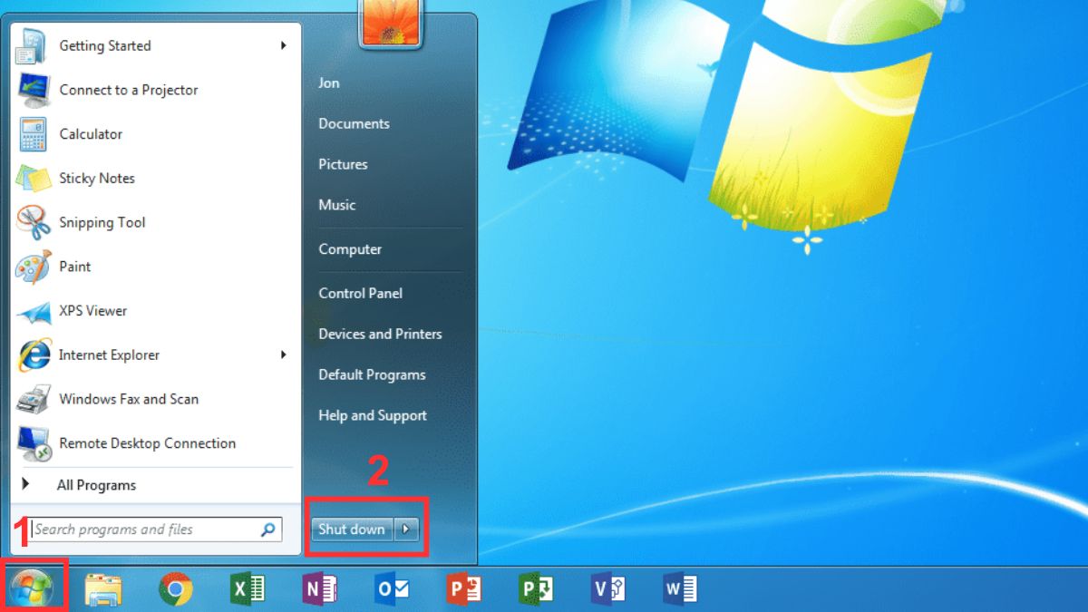 Cách vào BIOS MSI trên desktop Bước 1