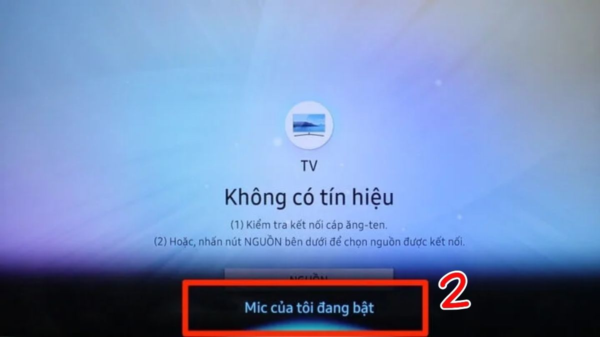 Cách vào Google trên tivi Samsung bằng giọng nói