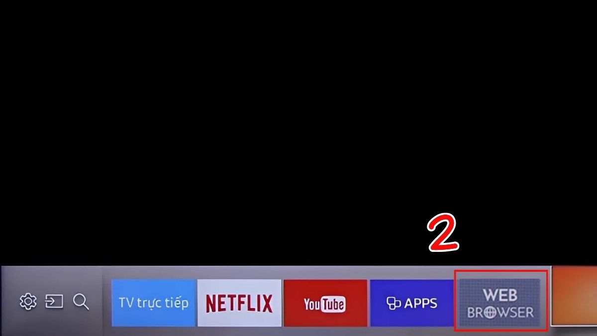 Cách vào Google trên tivi Samsung bằng remote thông minh