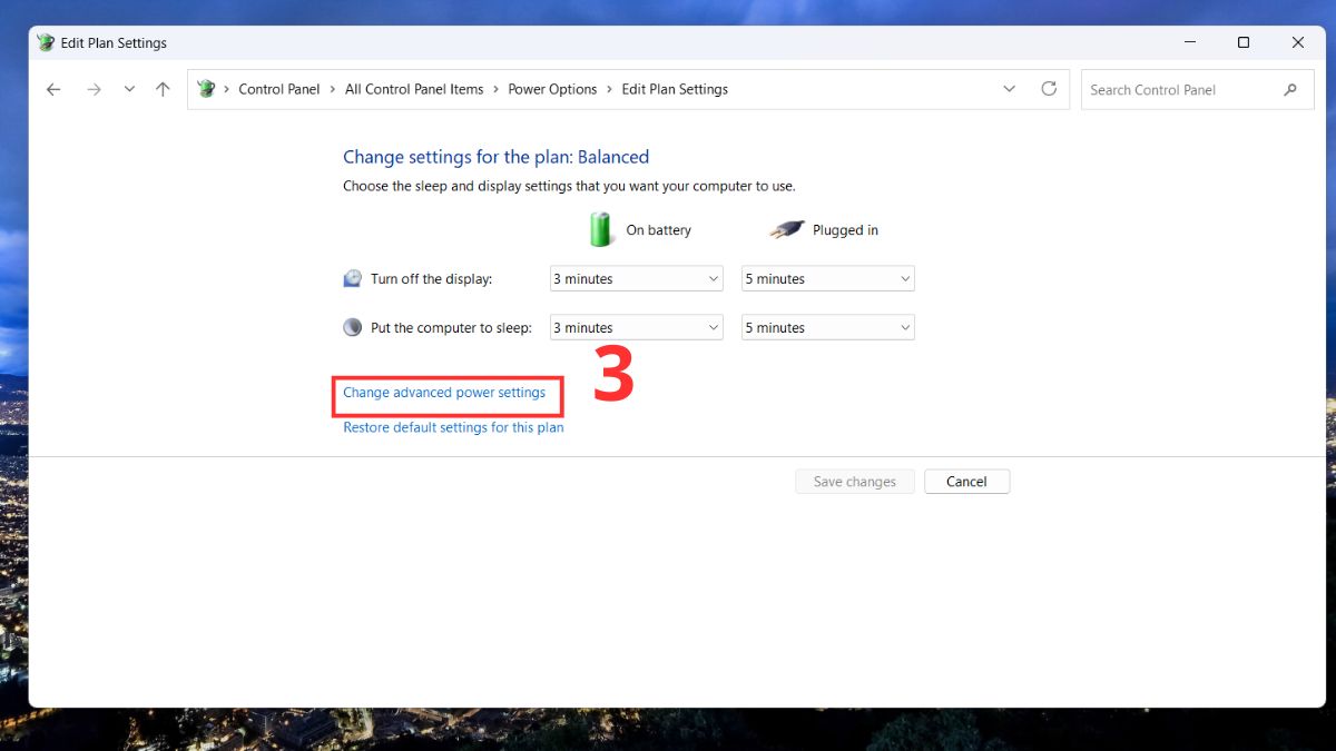 Cách xả pin laptop đúng cách từ chuyên gia bước 2
