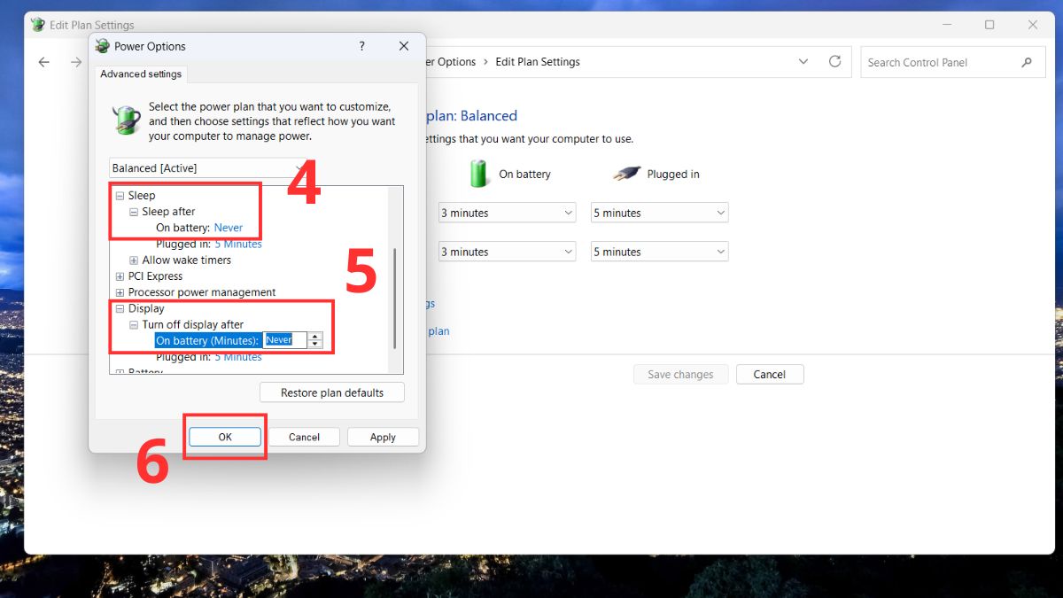 Cách xả pin laptop đúng cách từ chuyên gia bước 3