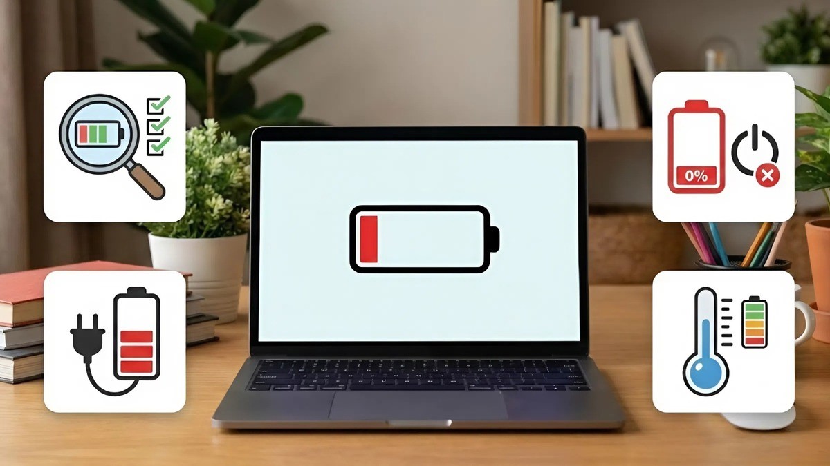 Những lưu ý quan trọng khi xả pin MacBook