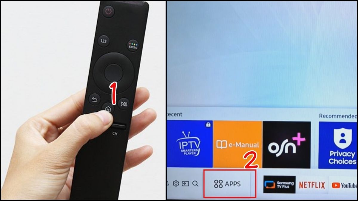 Cách khóa YouTube trên tivi Samsung bằng mã PIN