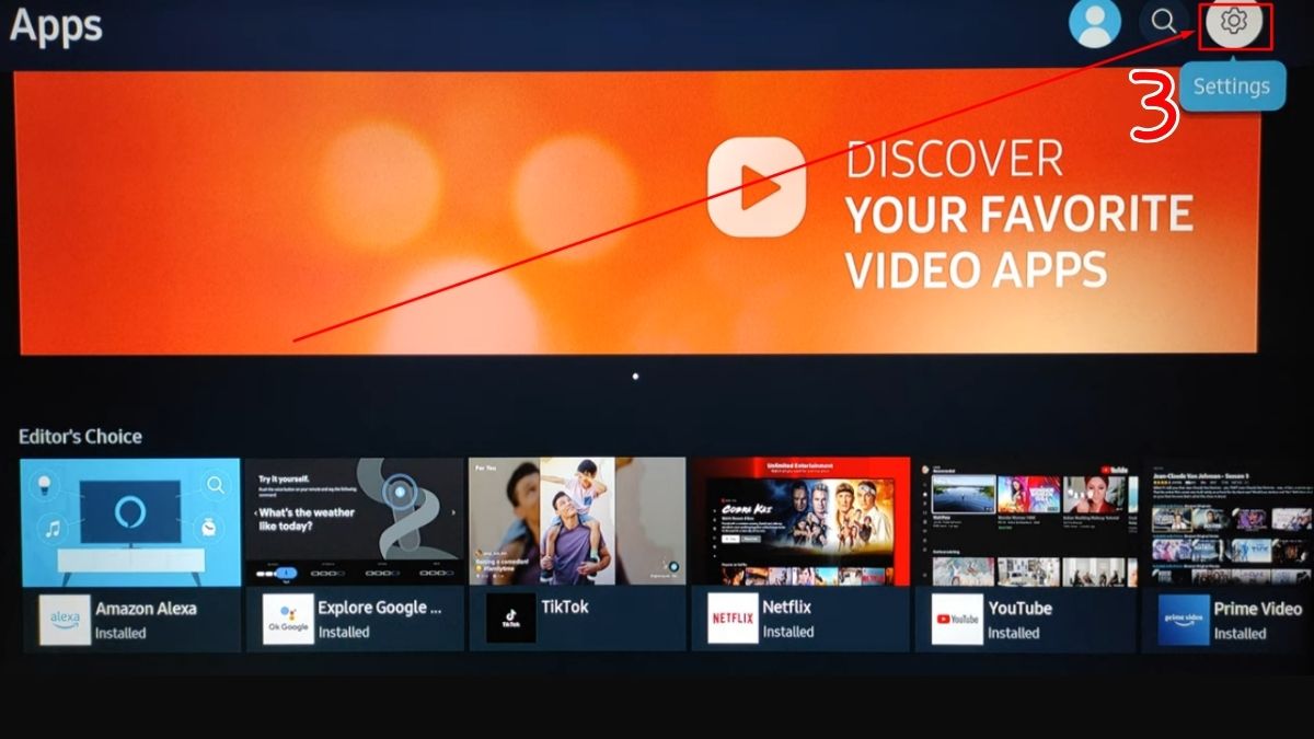 Cách xóa YouTube trên tivi Samsung đời mới