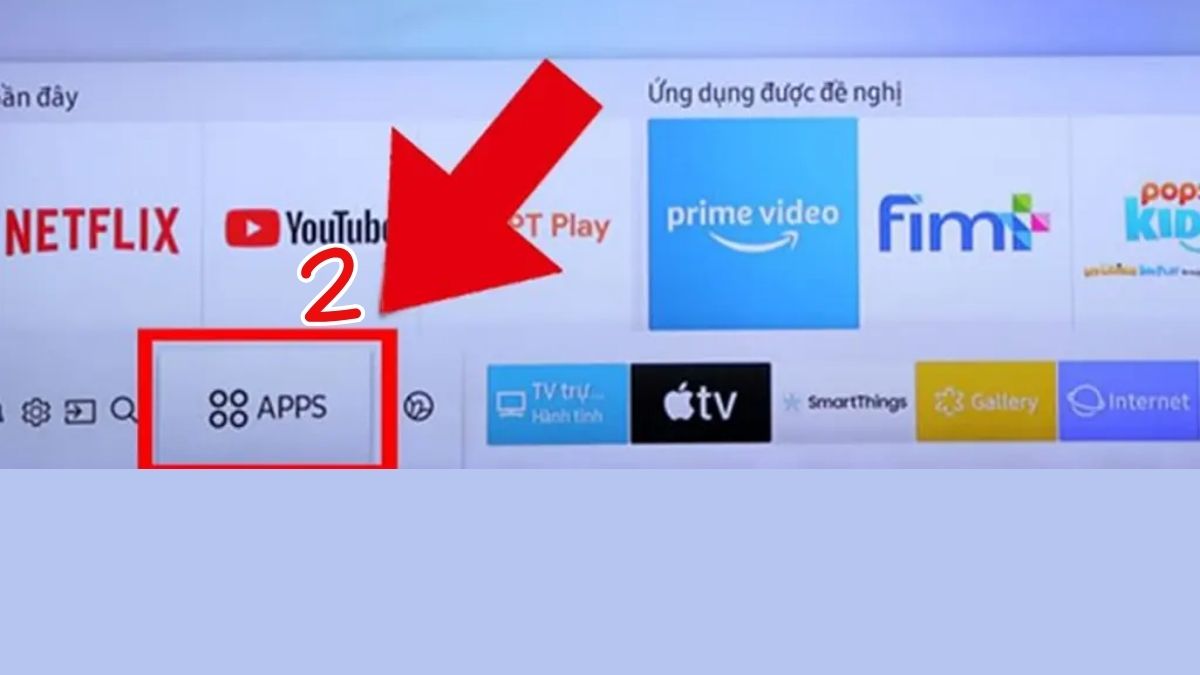 Cách xóa YouTube trên tivi Samsung đời cũ