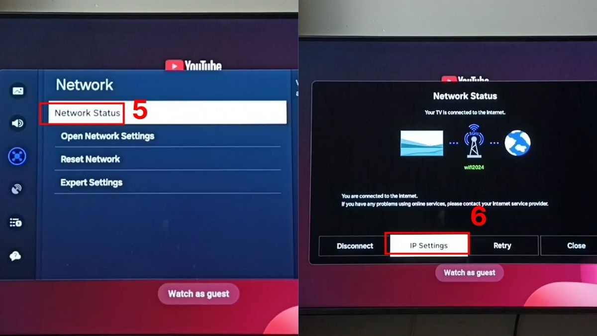 Cách cài đặt DNS cho tivi Samsung để mạng ổn định hơn