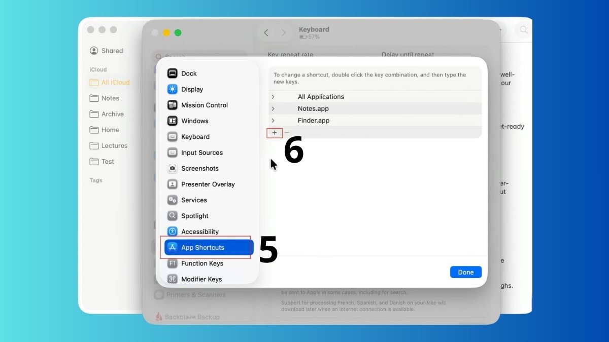 Hướng dẫn tạo phím tắt cho ứng dụng trên MacBook