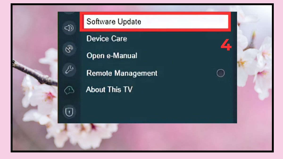 Cách cập nhật phần mềm tivi Samsung bằng USB bước 2