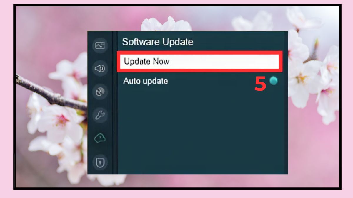 Cách cập nhật phần mềm tivi Samsung bằng USB bước 3