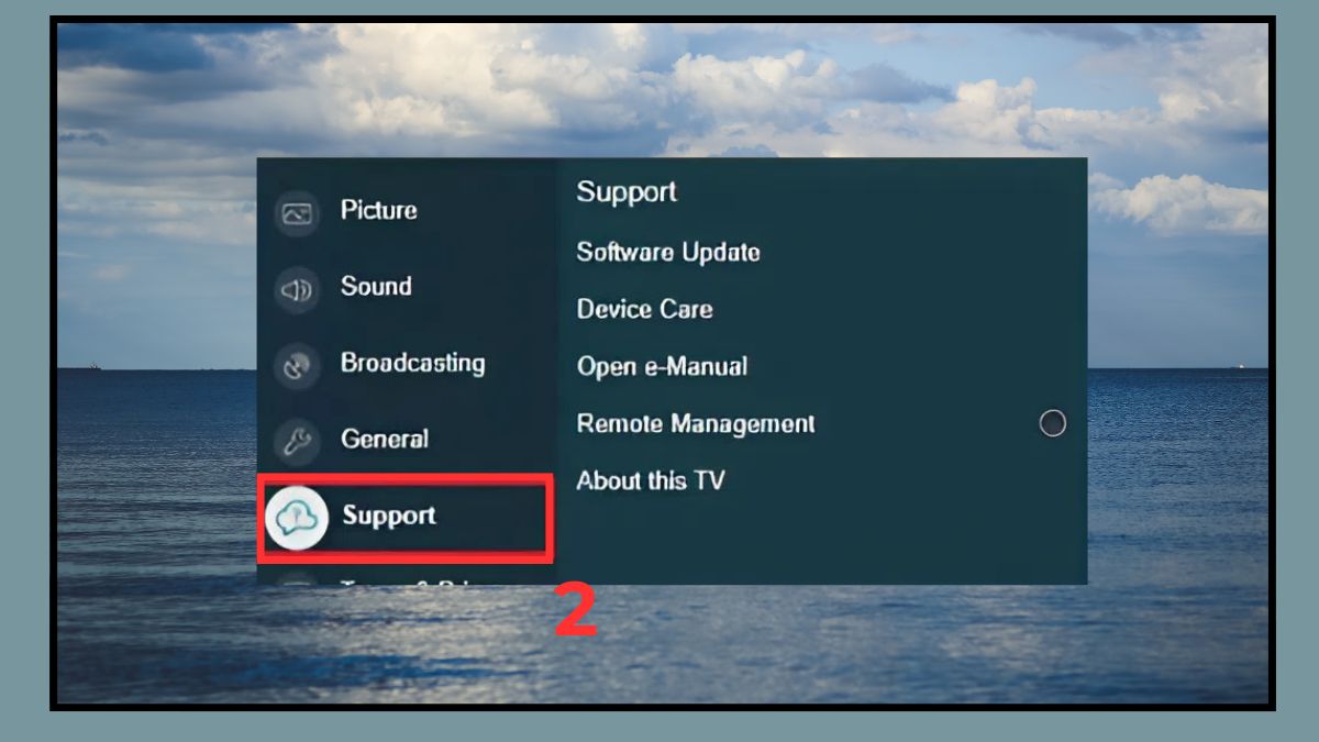Cách kiểm tra phiên bản phần mềm tivi Samsung hiện tại