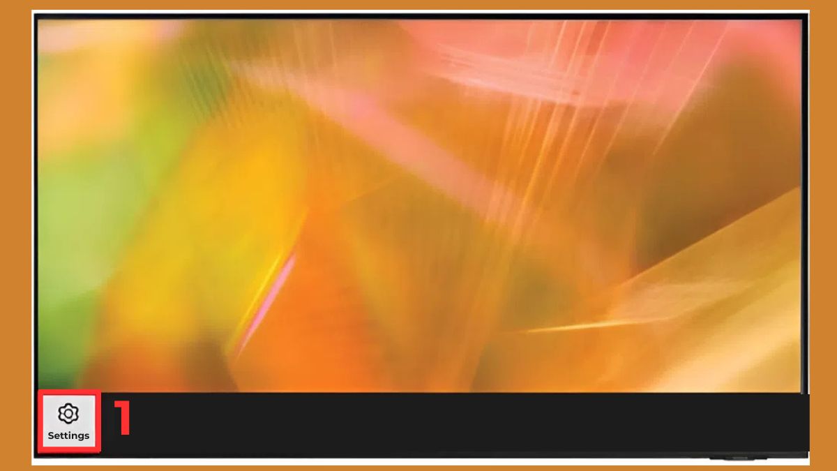 Cách cập nhật phần mềm tivi Samsung qua Internet bước 1