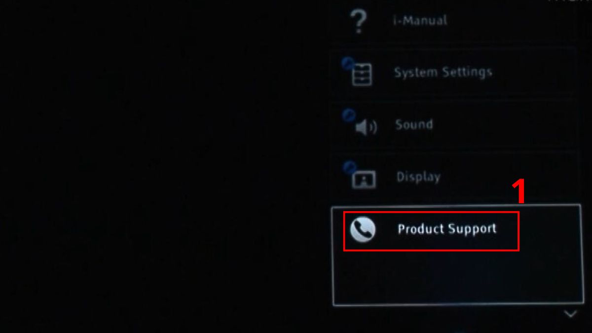 Cập nhật phần mềm tivi Sony cho các mẫu khác bước 1