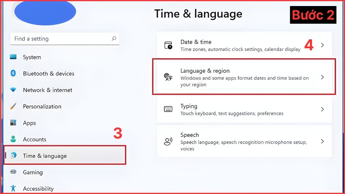 Cách chỉnh 24 giờ trên máy tính bước 2
