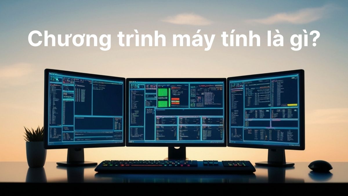 Chương trình máy tính là gì? Khái niệm, phân loại và vai trò
