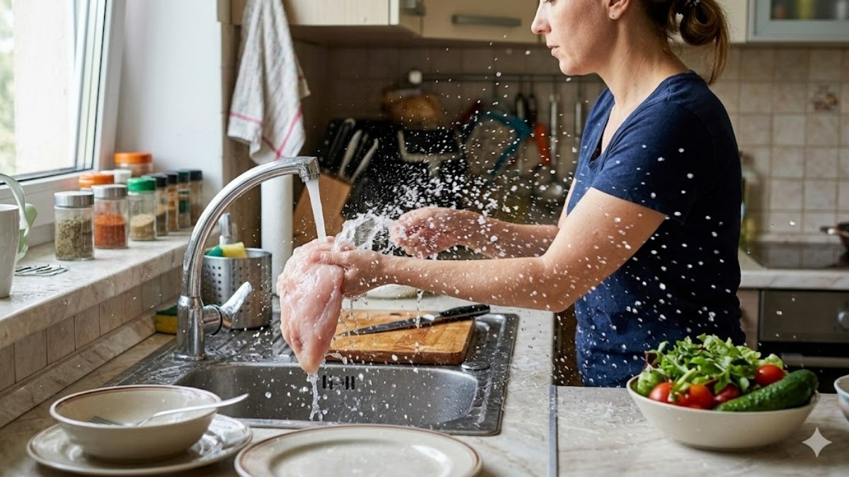 Tại sao không nên rửa thịt trước khi bảo quản lạnh?