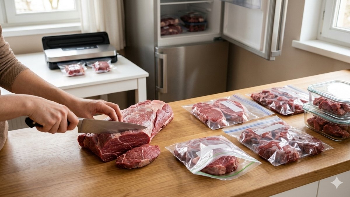 Cách xử lý thịt đúng cách trước khi cho vào tủ lạnh