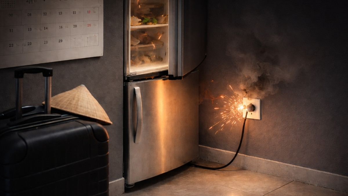 Khi nào NÊN rút tủ lạnh khi về quê