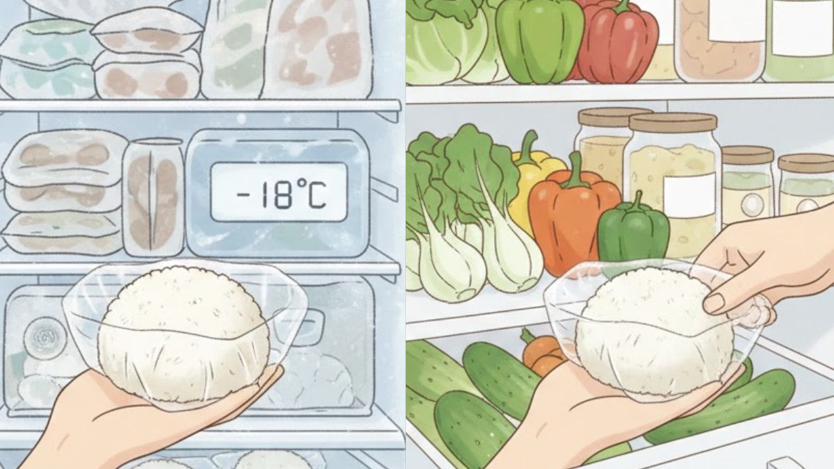Cơm để ngăn mát và ngăn đá khác nhau thế nào?