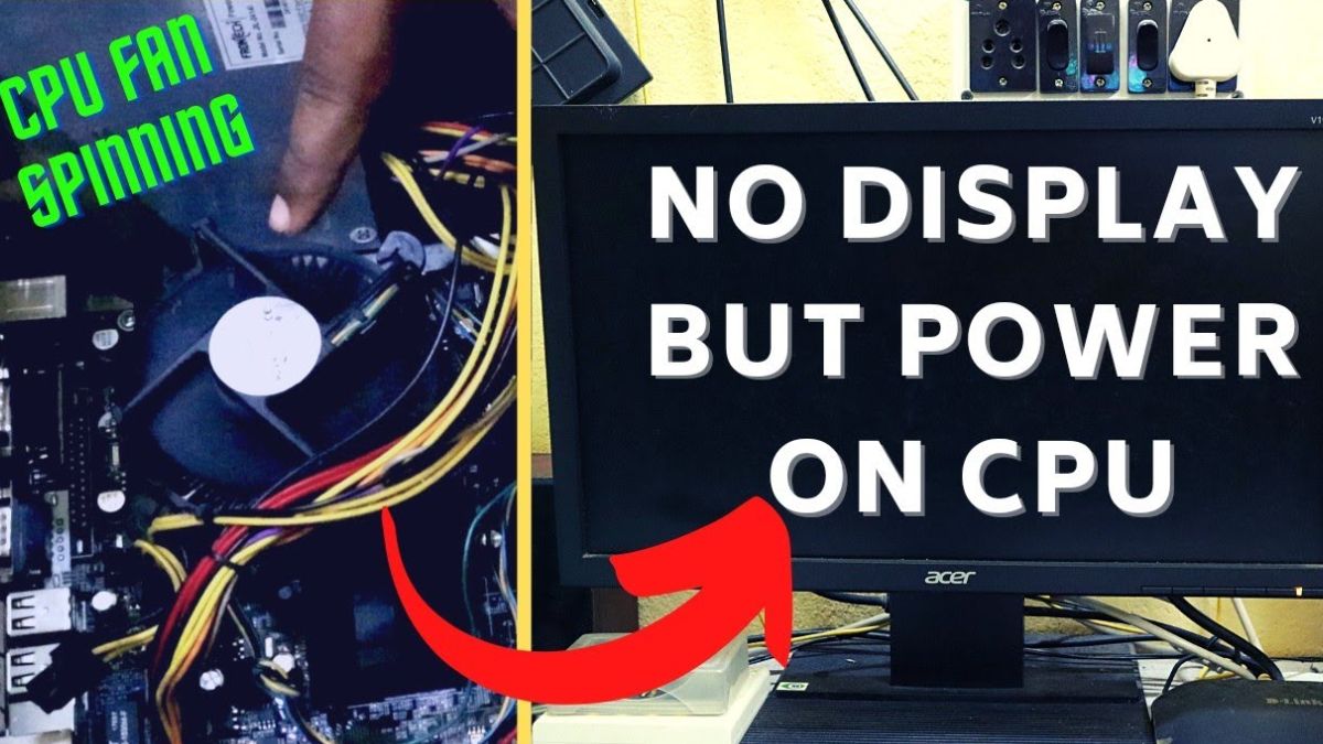 CPU chạy nhưng không lên màn hình là lỗi gì