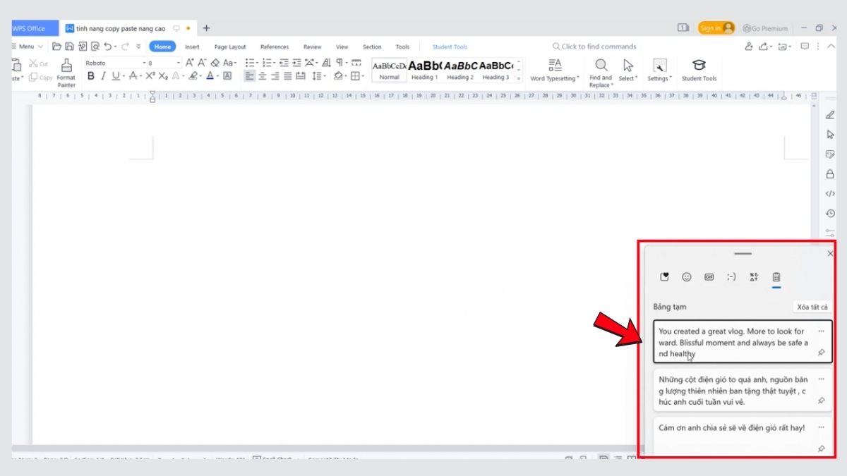 Cách khắc phục lỗi không Ctrl+V được