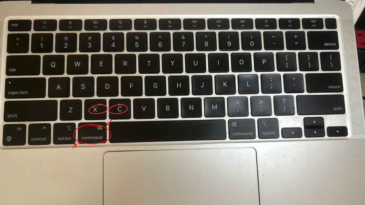 Cách dùng Command+V trên MacBook bước 2