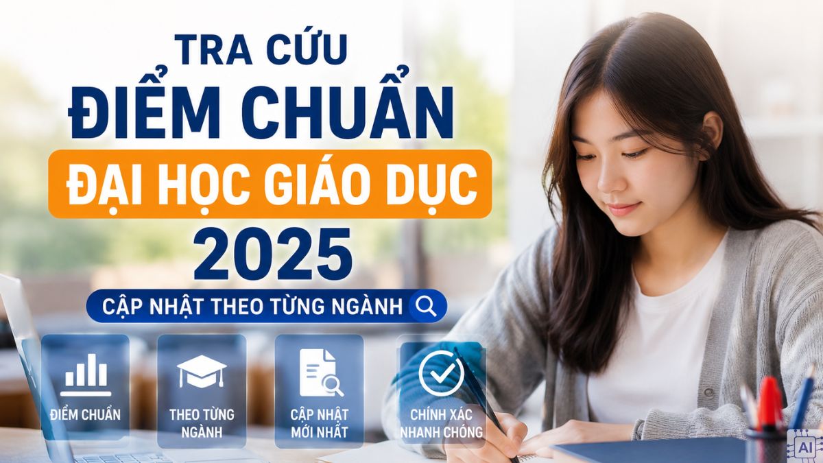QHS - Điểm chuẩn Trường Đại học Giáo dục 2025 - ĐHQG Hà Nội