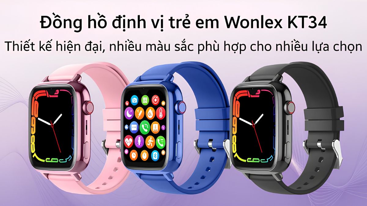 Đồng hồ định vị trẻ em Wonlex KT34