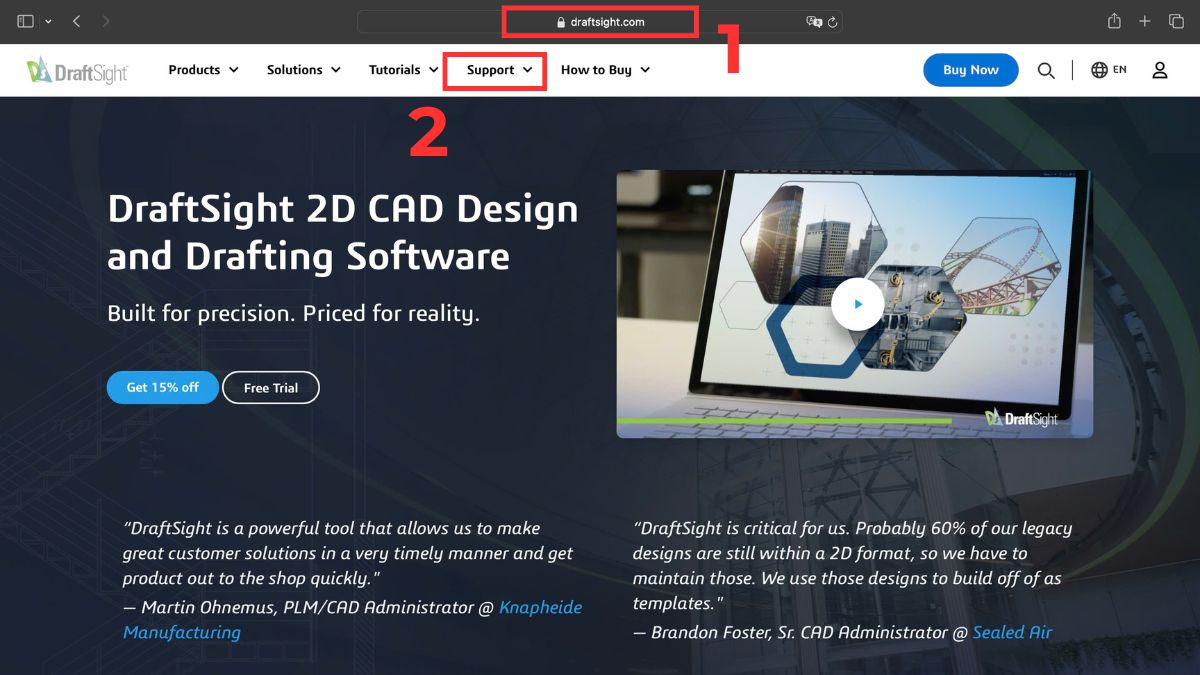 Cài đặt Draftsight trên macOS