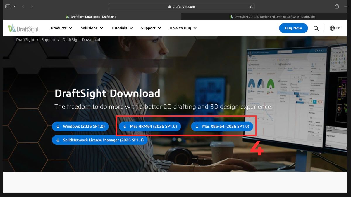 Cài đặt Draftsight trên macOS