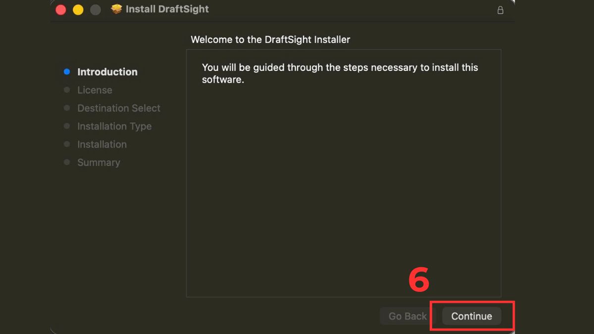 Cài đặt Draftsight trên macOS
