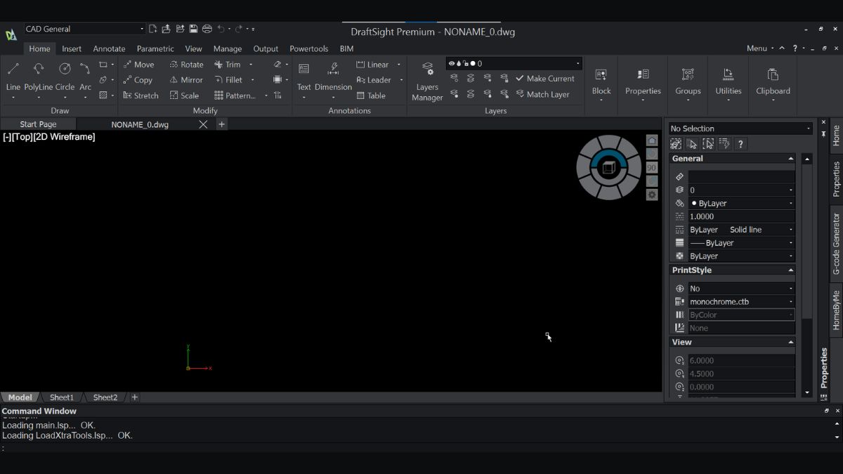Hướng dẫn sử dụng DraftSight cơ bản