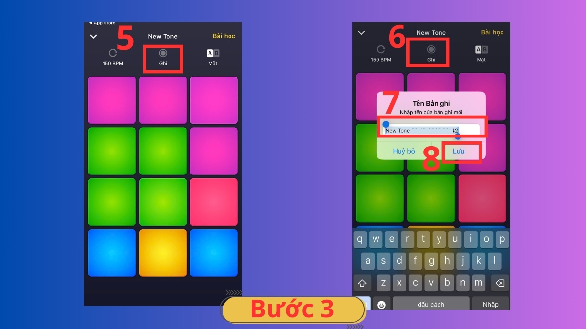 Hương dẫn gh âm Drum Pad Machine