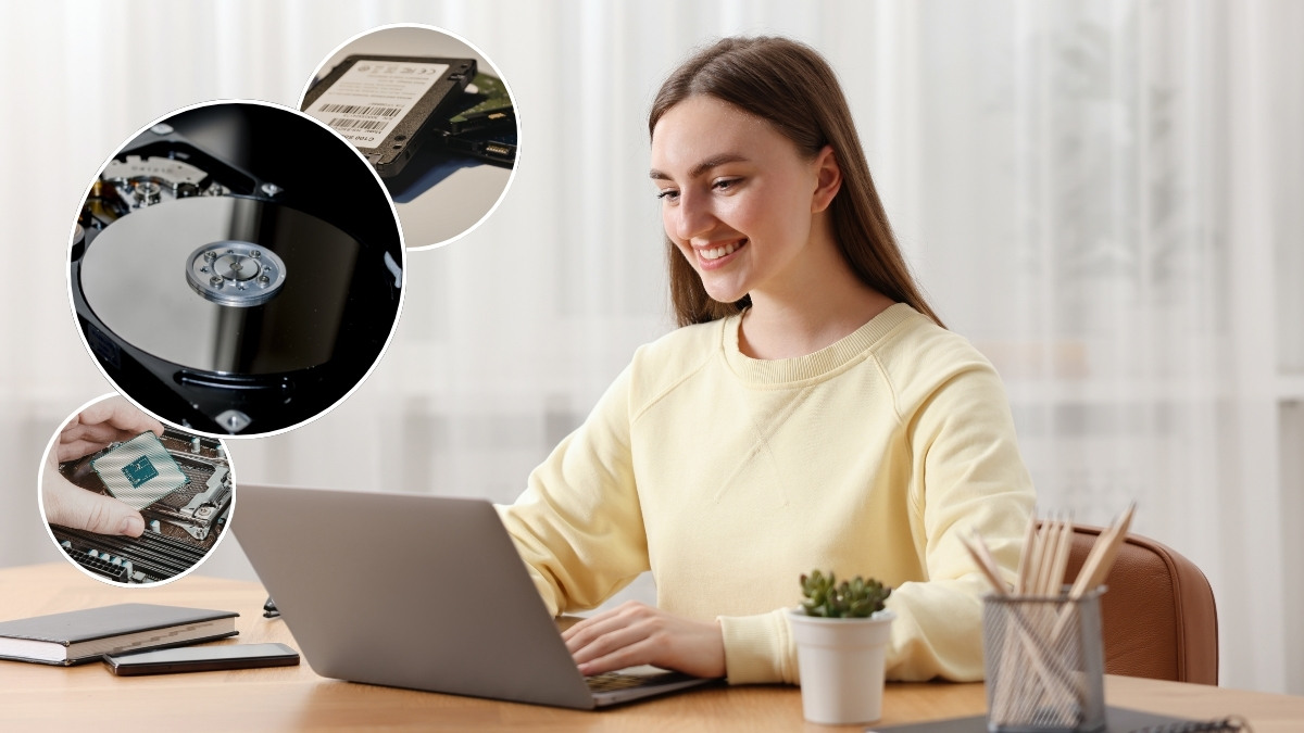 Dữ liệu có thể được lưu trữ trên nhiều loại thiết bị khác nhau